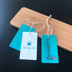 Tùy Chỉnh In Ấn Hạt Giống Đầy Màu Sắc Giấy Treo <span class=keywords><strong>Tag</strong></span> Với Bông Rope - Product Image 2