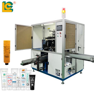 Nouvelle machine d'étiquetage et de sérigraphie entièrement automatique à grande vitesse pour tubes souples ronds en <span class=keywords><strong>aluminium</strong></span> et plastique, avec polymérisation UV multicolore - Product Image 1