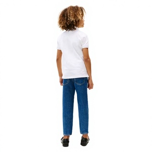 Polo personnalisé pour enfants, manches courtes, en coton, pour garçons et filles, vente en gros de vêtements pour enfants - Product Image 2