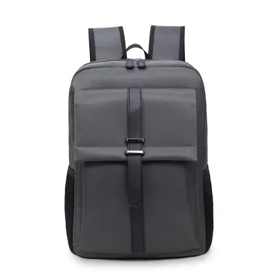 Desain Sederhana Ransel Laptop Bisnis Santai Notebook, Ransel Multifungsi Tahan Air Tas Komputer Kantor Ransel Laptop