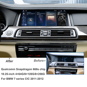 10.25-Inch 4G 64G Qualcomm Snapdragon 668S Chia Màn Hình GPS DSP Xe Android Màn Hình Cho BMW 7 Series F01 F02 2011-2017 Nbt Cic - Product Image 4