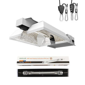 <span class=keywords><strong>1000W</strong></span> <span class=keywords><strong>Dual</strong></span> Spectrum Chin-Up Grow Light HPS & MH mit quadratischem Reflektor COB LED Chip Optimale Abdeckung Versteckte Quelle - Product Image 1