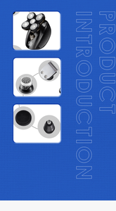 Vente chaude Hommes Rasoir Électrique USB Groomer avec Étanche Rotatif Flottant Lames Maison Tondeuse À Barbe 5 1 pour RV Application - Product Image 2