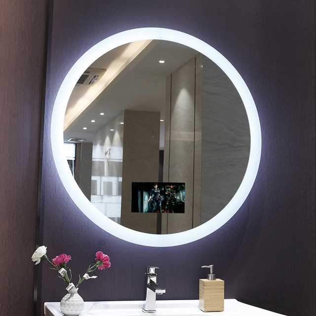Wholesale TV Mirror Series Smart Mirrors Modern Light Luxury Android for Hotel Bathroom Wall Mounted Light