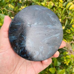 Piedra de Astrofilita al por Mayor, Losa Redonda de Estilo Bohemio, Tendencia de Moda para Decoración del Hogar Única, Regalos Navideños - Product Image 4