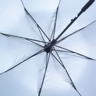 Paraguas <span class=keywords><strong>Chensheng</strong></span> con Clip Azul, Abrazadera Universal Ajustable, Control Manual Clásico, Función Plegable, Diseño de Doble Plegado en Poliéster - Product Image 6