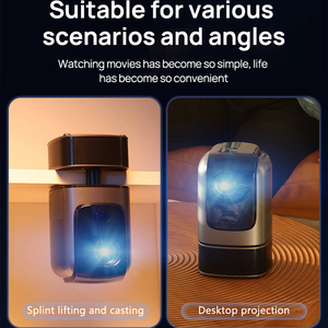 Máy chiếu thông minh 3 trong 1 TS-1 mới <span class=keywords><strong>4K</strong></span> <span class=keywords><strong>Android</strong></span> 5g wifi 1080p HD màn hình kép hỗ trợ loa Hi-Fi máy chiếu LCD di động có thang máy - Product Image 5
