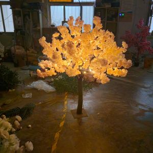 <span class=keywords><strong>Planta</strong></span> Artificial de Flores de Cerezo de Plástico Grande SPR, Bola de Árbol de Olivo, Árbol de Sakura para Decoración de Bodas, Graduaciones, Halloween y Jardín - Product Image 2