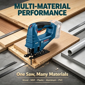 Seghetto Alternativo Elettrico Professionale Bosch GST 183-LI Brushless 18V, Utensile Multifunzione per Lavorazione del Legno Senza Batteria - Product Image 1