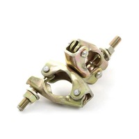 Échafaudage en acier galvanisé XINLONGYI Q235, pince rotative, double coupleur, haute capacité de charge, norme EN74/BS139 pour