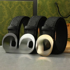 Cinturón de cuero para hombre, nuevo estilo, versátil, adecuado para pantalones, informal, de negocios, de primera calidad, moderno y a la moda. - Product Image 4