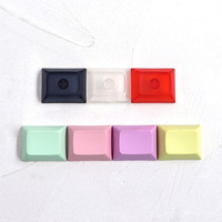 DSA Keycaps Low-profile Round Keycaps Mechanical Keyboard Keycaps Multi-color 1u/1.25u/1.5u/2u