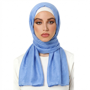 <span class=keywords><strong>Voile</strong></span> de prière musulmane à motif arabe, foulard respirant pour femme, châle long, turban, hijab musulman - Product Image 3