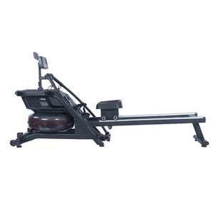 Wholesale Foldable <strong>Water</strong> 8 Levels Resistance Indoor <strong>Rowing</strong> <strong>Machine</strong> Home Gym Equipment Fitness Cardio Trainer - Product Image 2