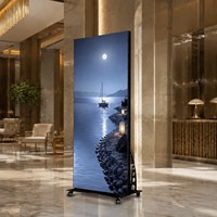 Affichage publicitaire LED vertical P2.5 600cd ㎡   Solution Plug-and-Play pour la publication rapide d'annonces - Achetez le produit sur Alibaba.com