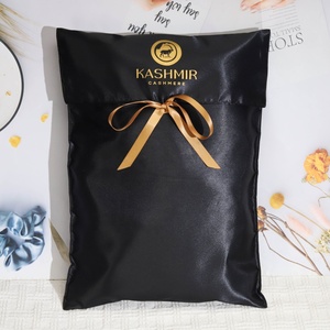 Bolsa de Satén de Alta Calidad para Ropa Interior, con Cinta y Logotipo Personalizado, para Regalo, Almacenamiento de Ropa, Bolsa de Satén Antipolvo - Product Image 1