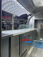 Ukung Ce Goedgekeurd Hot Dog Burger Trailer Concessie Stand Voedsel Aanhanger In Eu Markt Mobiele Catering Voedsel Winkelwagen