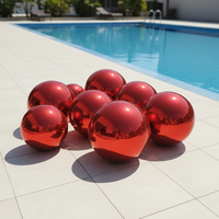 Boule de Noël gonflable géante personnalisée avec miroir, ventilateur intégré - Grand ballon brillant pour décorations de fête et événements