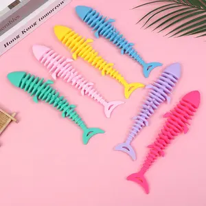 Stretchy Tensile Fish Bond Noodle Strings Colorful Kids Fidget Stress Relief Sensory Toys Gift for Girls Boys Kids Toy