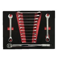 Juego de Herramientas Profesional de 245 Piezas con Carro de Herramientas Móvil, Kit de Mecánica de 7 Cajones para Taller de Reparación Automotriz 4S