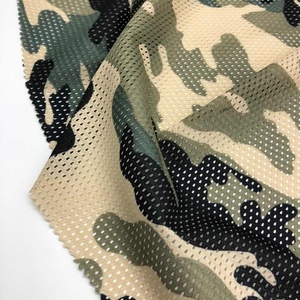 Bán buôn 100 <span class=keywords><strong>polyester</strong></span> ripstop vải màu xanh lá cây ô liu ngụy trang in lưới cho áo khoác ngoài trời Camo Hoodies đồng phục chiến thuật - Product Image 3