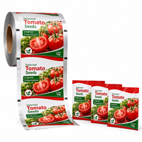 Rouleau de film d'emballage personnalisé pour graines de riz hybride, matériau souple laminé haute barrière pour sachets de graines agricoles de 1 kg
