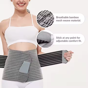<span class=keywords><strong>Ceinture</strong></span> abdominale <span class=keywords><strong>post</strong></span>-<span class=keywords><strong>partum</strong></span> en bambou et charbon de bois, réglable, élastique, ferme, respirante, utilisable en toutes saisons, pour les femmes qui ont subi une <span class=keywords><strong>césarienne</strong></span> - Product Image 3