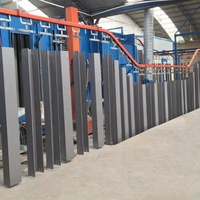Ligne de production d'électrodéposition IMLUCKY, ligne de peinture en poudre automatique, four de cuisson, système de recyclage de poudre PLC haute productivité
