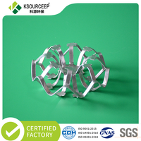 Anneau de remplissage aléatoire en acier inoxydable 304, type Tellerette ou Rosette, 50mm, 75mm, 100mm, pour l'industrie chimique
