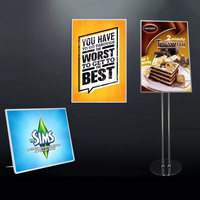 A1 A2 A3 A4 boîte à lumière super mince Led cadre d'affiche pour Photo Menu film affiche panneaux publicitaires boîtes à lumière