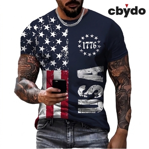 Cbydo Custom Logo Regular Fit <strong>100</strong> <strong>Polyester</strong> All Over Full Sublimation Printed Graphic Quick Dry Breathable Mens Sport T <strong>Shirt</strong> - Product Image 1