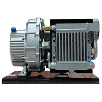 Compresseur d'air à spirale sans huile YiBang 4,6 kW 400 L/min 10 bars 380 V 50 Hz pour véhicules ferroviaires et véhicules à énergie nouvelle, refroidissement par air