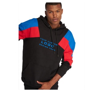 Wnab Internationale des hommes de haute qualité personnalisé Patchwork couleur sweat à capuche surdimensionné - Product Image 2