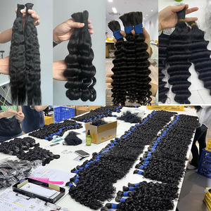 Capelli Umani Vergini Naturali Non Trattati, Ondulati Profondi, Grezzi, Vietnamiti Birmani, Remy, con Doppia Trama a Macchina, Tutti i Colori, Morbidi, con Cuticole Intatte - Product Image 6