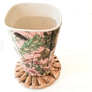 Mantel Individual tejido bohemio, conjunto de decoración de mesa, redondo, mimbre, cargador - Product Image 5