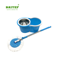 Vente en gros 360 Spin Magic vadrouille et seau ensemble pour le nettoyage des sols ménagers