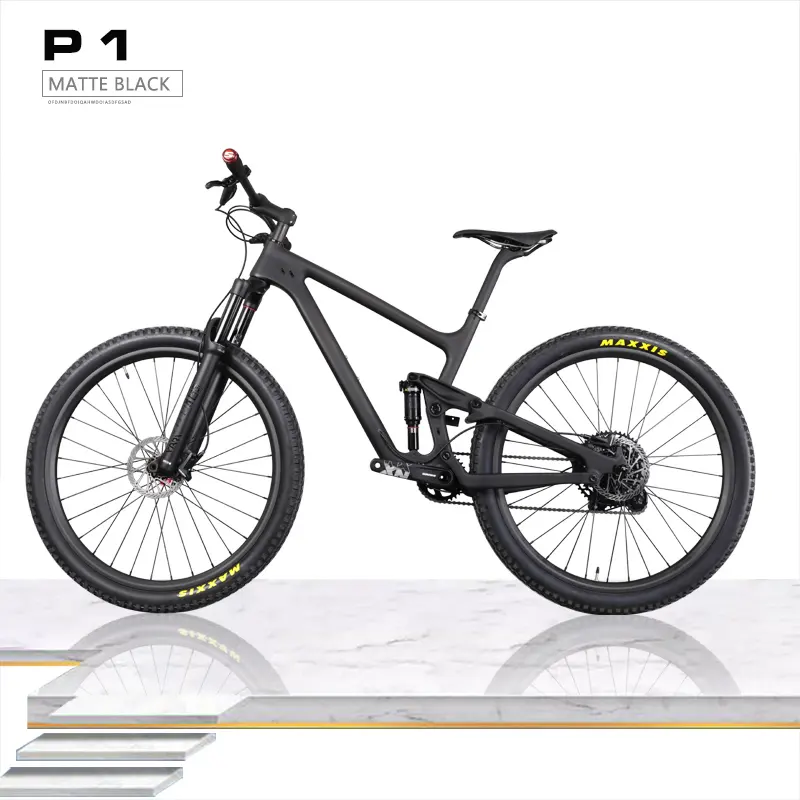 नई 29er 27.5er कार्बन पहाड़ बाइक ICAN P1 कार्बन बाइक पूर्ण कार्बन फाइबर साइकिल
