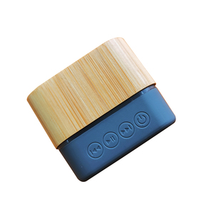 Tre Gỗ Vuông <span class=keywords><strong>Mini</strong></span> Loa Siêu Trầm Di Động Loa Không Dây Cho Điện Thoại Di Động - Product Image 5