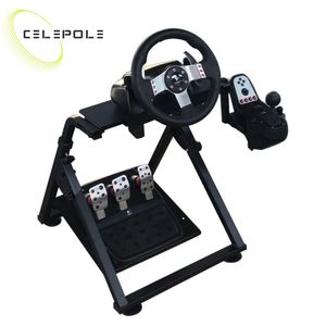 Soporte para <span class=keywords><strong>Volante</strong></span> de Carreras para PC con Freno de Mano USB para Logitech <span class=keywords><strong>G25</strong></span>/G27/G29/G920 AG901 - Product Image 1