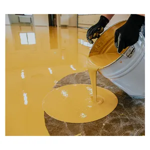 Malta poliuretanica da pavimento in poliuretano a base acquosa mortaio autolivellante pavimento resistenza all'usura acido e alcali