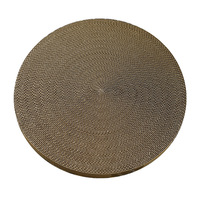 2025 meilleures fournitures pour animaux de compagnie Scratch and Spin Cat Scratcher Tampons en plastique de remplacement Premium Cat Scratching Pads