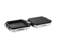 Pot électrique pliable multifonction 2 en 1 gril électrique