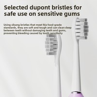 Cepillo de dientes eléctrico para adultos, juego Tongshi de cerdas suaves, IPX7, 3 modos, carga inalámbrica, hombres, mujeres, estudiantes, completamente automático, inteligente