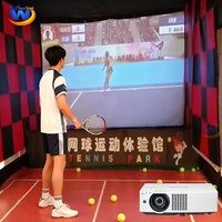 Simulador de Pared de Tenis Interactivo con IA, Análisis de Rendimiento en Tiempo Real y Oponente Virtual para Clubes, Gimnasios y Entrenamiento en Casa