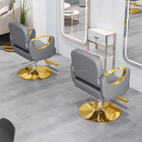 Fauteuil de Luxe en Gros pour Pédicure, Manucure et Soins des Pieds, Mobilier de Salon de Coiffure, Fauteuil de Barbier pour Hommes