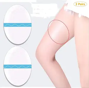 Anti-irritação Coxa Bandas 3 pares Unisex Descartáveis invisíveis Corpo Anti-Friction Almofadas Anti-irritação Corpo Coxa Banda Fita para ao ar livre