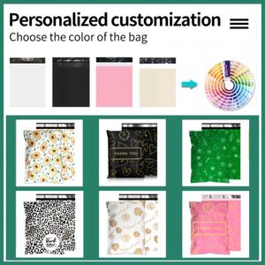 100 Stück individuell bedruckte Poly-Versandtaschen, niedrige Mindestbestellmenge, schneller Versand für kleine E-Commerce-Verkäufer und Versandunternehmen - Product Image 6