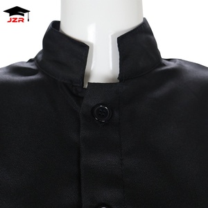 Robe <span class=keywords><strong>de</strong></span> prêtre noire, vêtement religieux, <span class=keywords><strong>soutane</strong></span> noire - Product Image 4