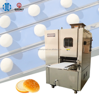 Machine à couper et à arrondir les boulettes de pâte à 2 rangées, haute efficacité, 3000 pièces/heure, pour boulangerie, pains à hot-dogs, pains à hamburgers et portions de pâte à pizza