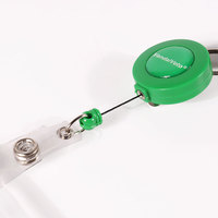 Correa de cuello de tubo de cuerda impresa verde Cordones tubulares de poliéster Cordón tubular